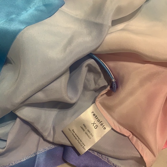 BNWT retrofete Auris Dress in Tie Dye XS - Picture 8 of 8